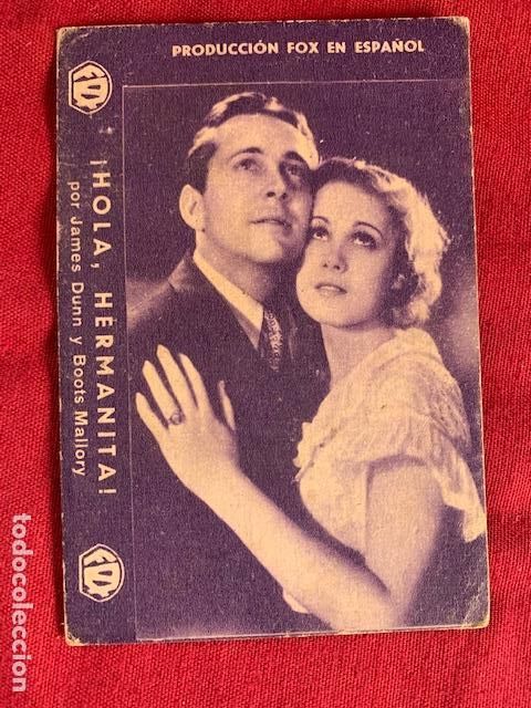  Flyers Publicitaires de films Anciens: HOLA, HERMANITA!