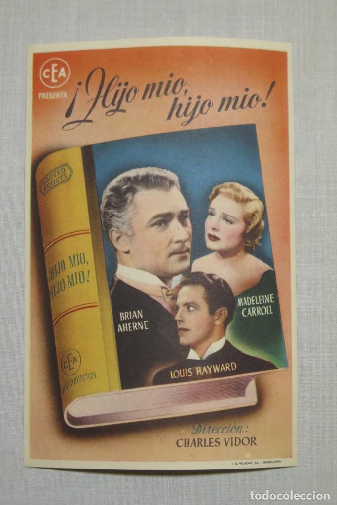 Cine: PROGRAMA DE CINE. HIJO MIO - Foto 1