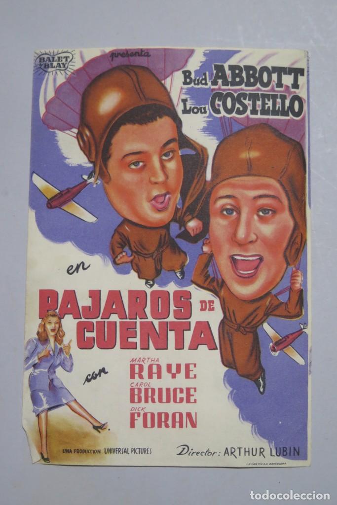 Cine: PROGRAMA DE CINE. EN PAJAROS DE CUENTA - Foto 1
