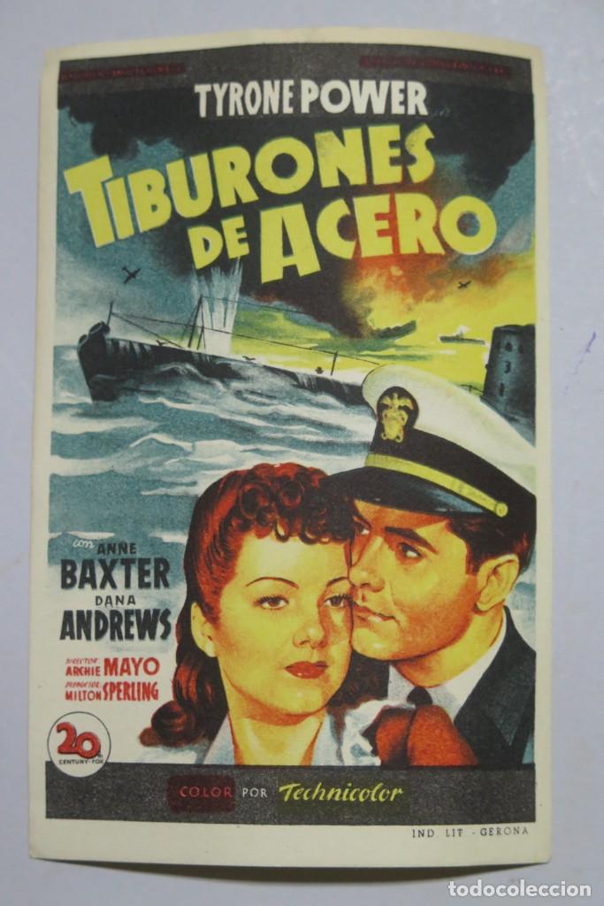 Cine: PROGRAMA DE CINE. TIBURONES DE ACERO - Foto 1