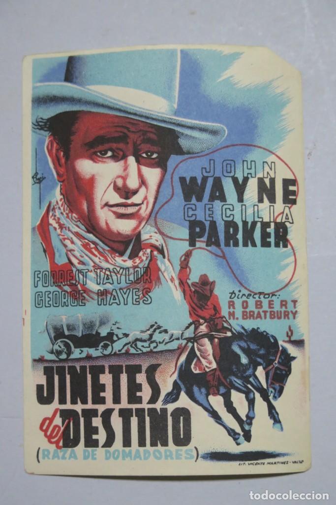 Cine: PROGRAMA DE CINE. JINETES DEL DESTINO - Foto 1