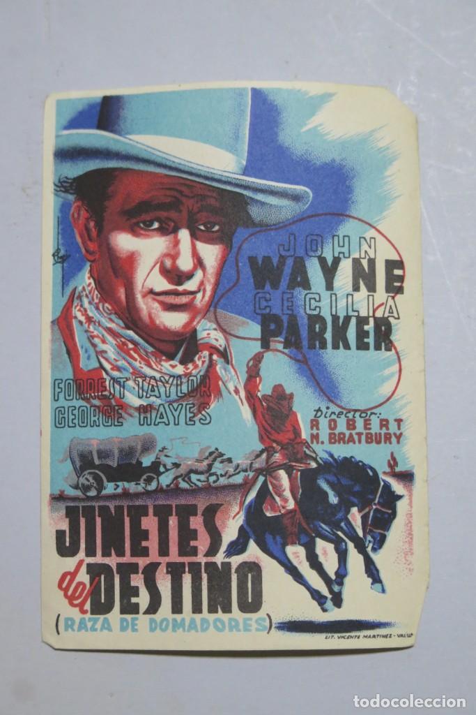 Cine: PROGRAMA DE CINE. JINETES DEL DESTINO - Foto 1