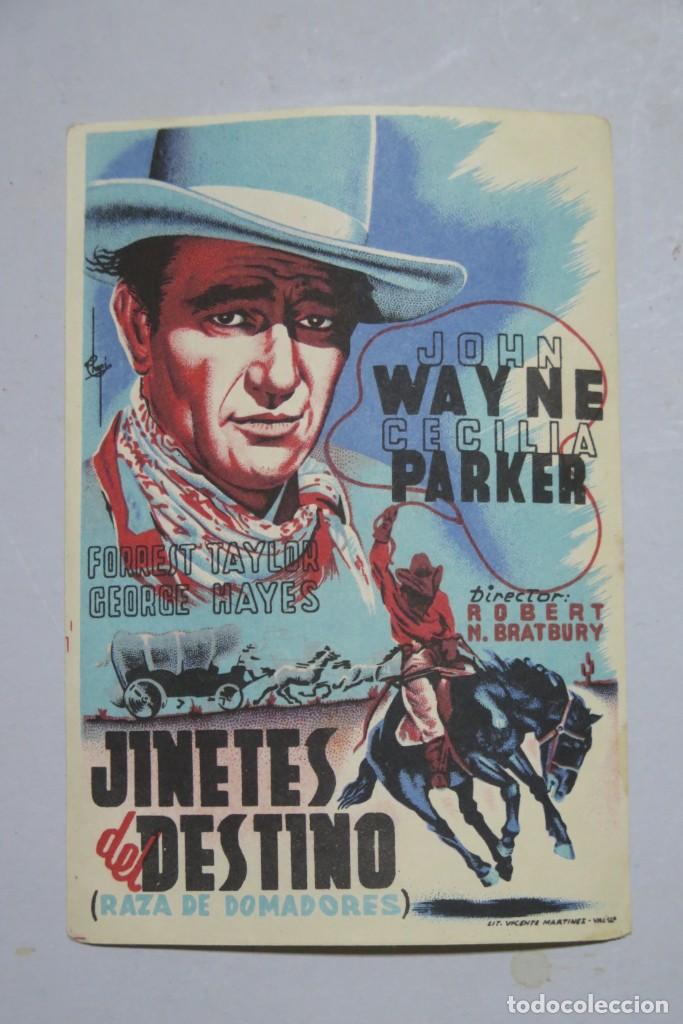 Cine: PROGRAMA DE CINE. JINETES DEL DESTINO - Foto 1