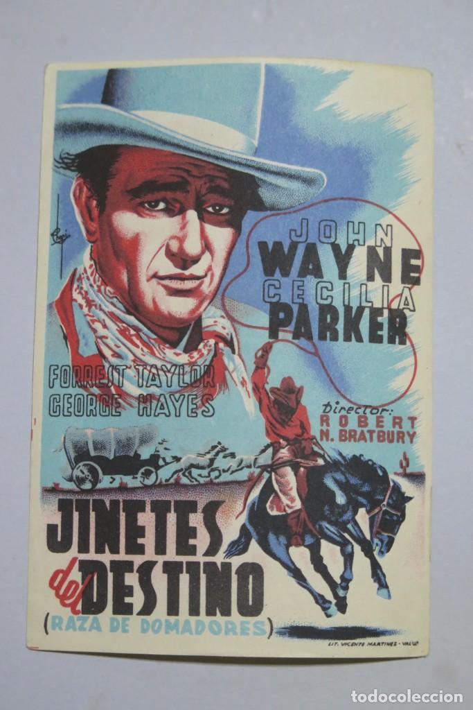Cine: PROGRAMA DE CINE. JINETES DEL DESTINO - Foto 1
