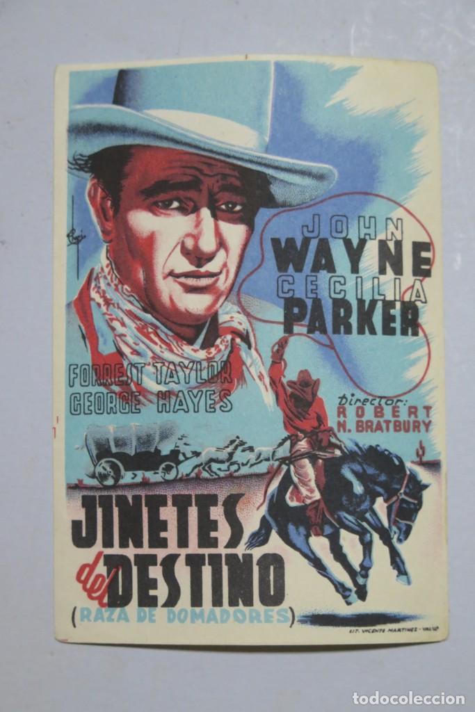 Cine: PROGRAMA DE CINE. JINETES DEL DESTINO - Foto 1