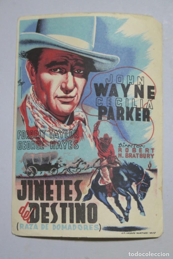Cine: PROGRAMA DE CINE. JINETES DEL DESTINO - Foto 1