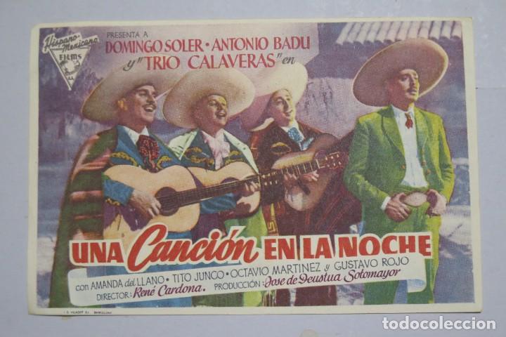 Cine: PROGRAMA DE CINE. UNA CANCION EN LA NOCHE - Foto 1