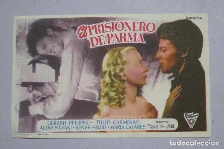 Cine: PROGRAMA DE CINE. EL PRISIONERO DE PARMA - Foto 1