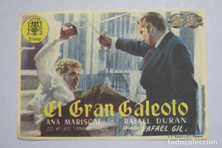 Cine: PROGRAMA DE CINE. EL GRAN GALEOTO - Foto 1