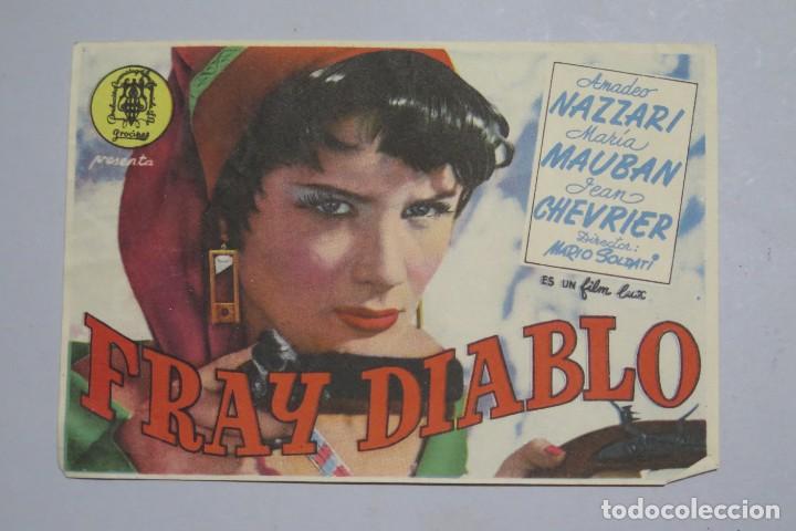 Cine: PROGRAMA DE CINE. FRAY DIABLO - Foto 1