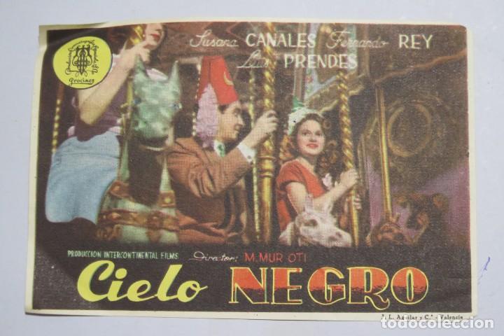 Cine: PROGRAMA DE CINE. CIELO NEGRO - Foto 1