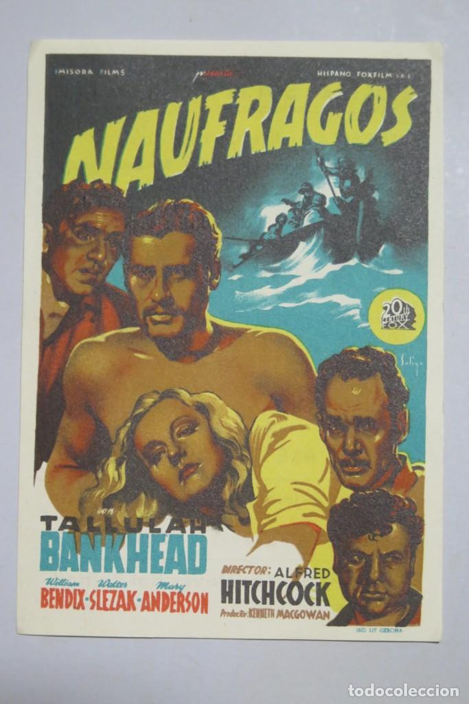 Cine: PROGRAMA DE CINE. NAUFRAGOS - Foto 1
