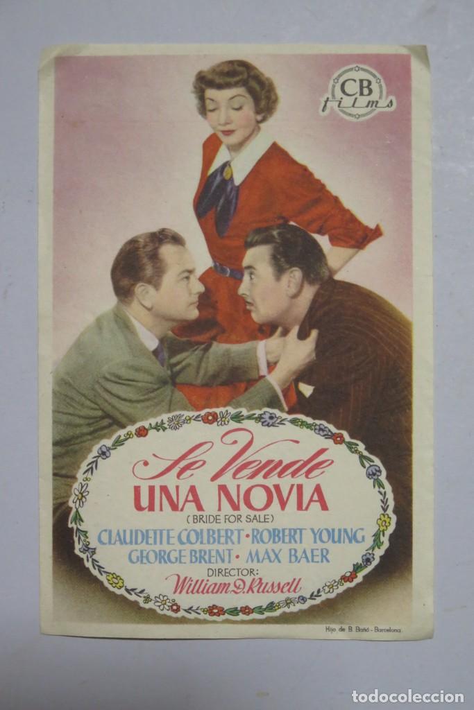Cine: PROGRAMA DE CINE. SE VENDE UNA NOVIA - Foto 1