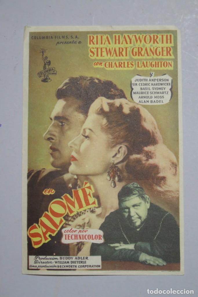 Cine: PROGRAMA DE CINE. SALOME - Foto 1