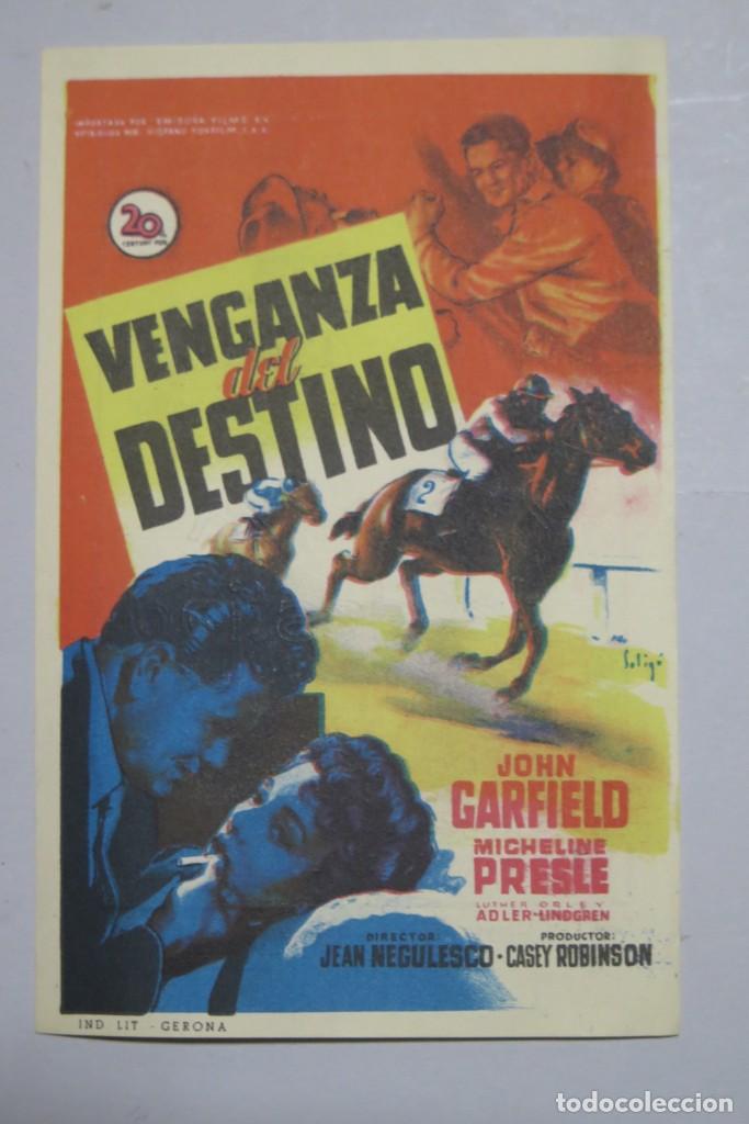 Cine: PROGRAMA DE CINE. VENGANZA DEL DESTINO - Foto 1