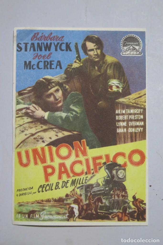 Cine: PROGRAMA DE CINE. UNION PACIFICO - Foto 1