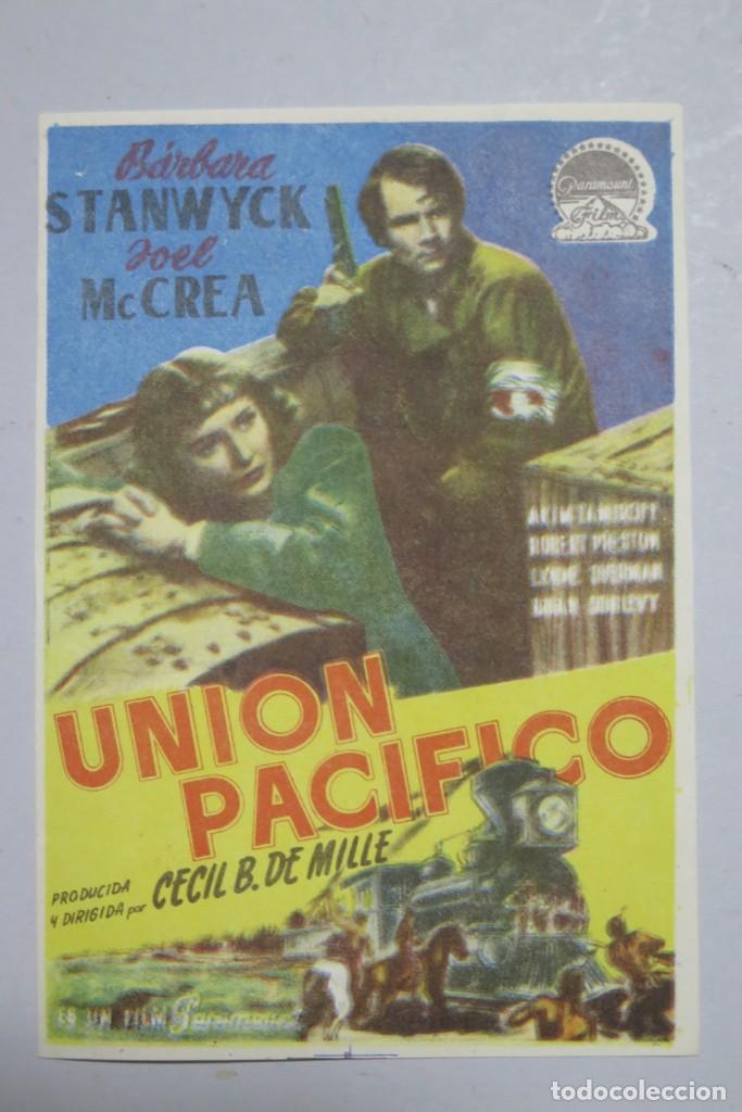Cine: PROGRAMA DE CINE. UNION PACIFICO - Foto 1