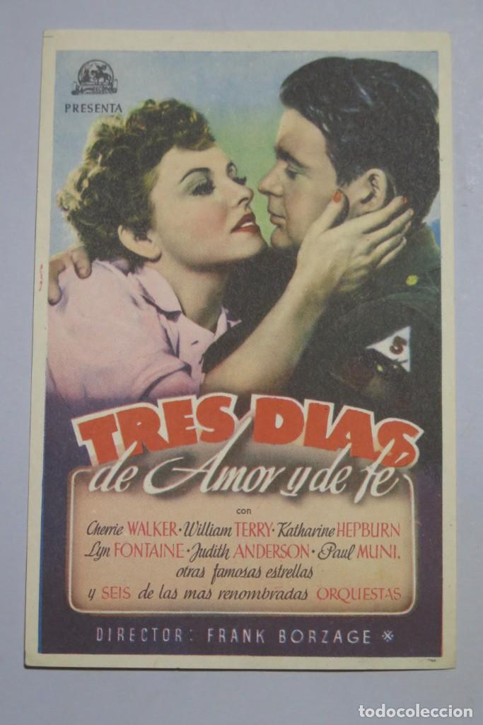 Cine: PROGRAMA DE CINE. TRES DIAS DE AMOR Y FE - Foto 1