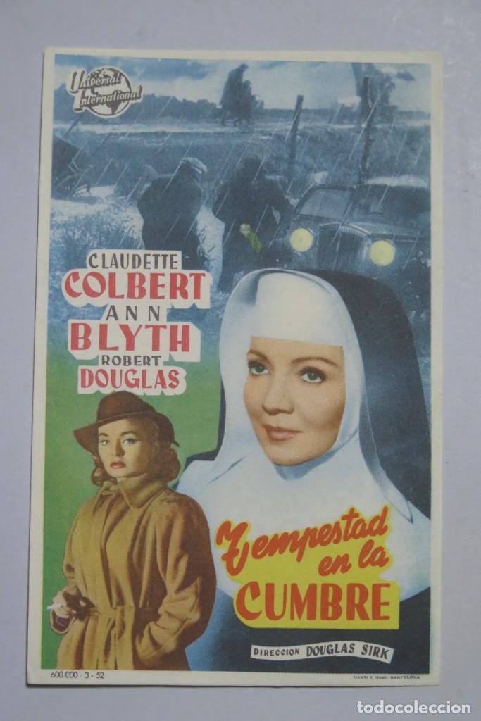 Cine: PROGRAMA DE CINE. TEMPESTAD EN LA CUMBRE - Foto 1