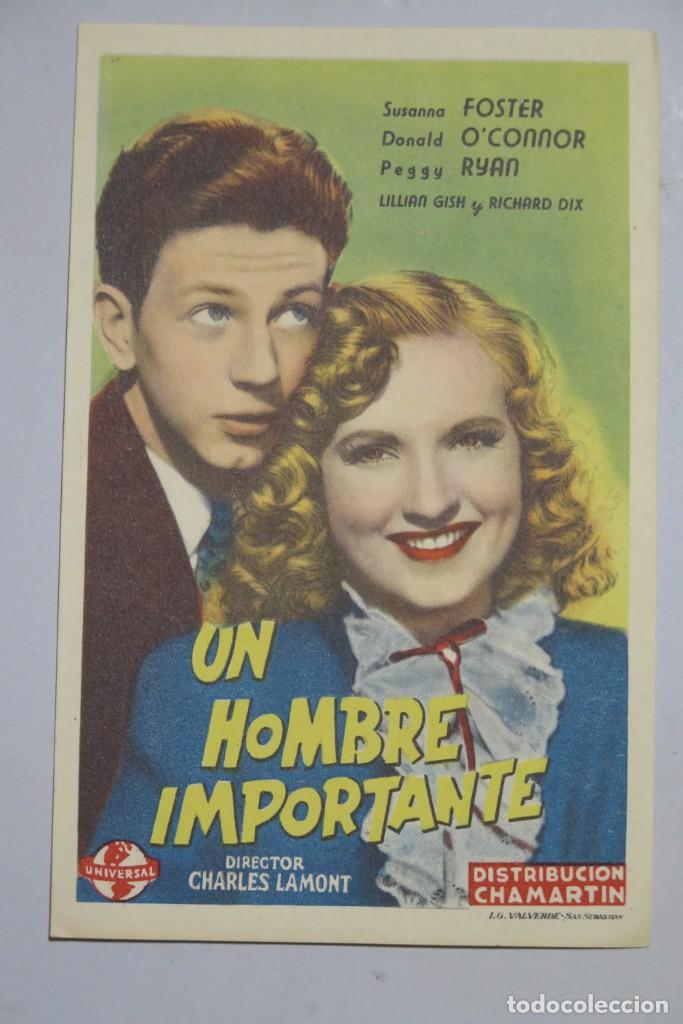 Cine: PROGRAMA DE CINE. UN HOMBRE IMPORTANTE - Foto 1