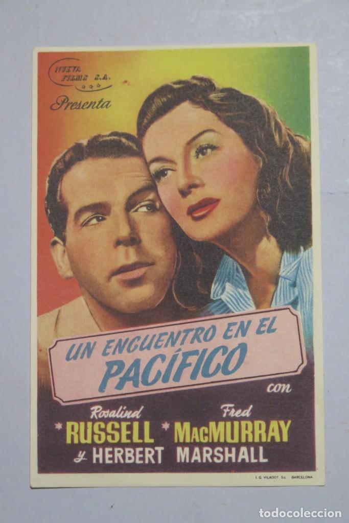 Cine: PROGRAMA DE CINE. UN ENCUENTRO EN EL PAC&Iacute;FICO - Foto 1