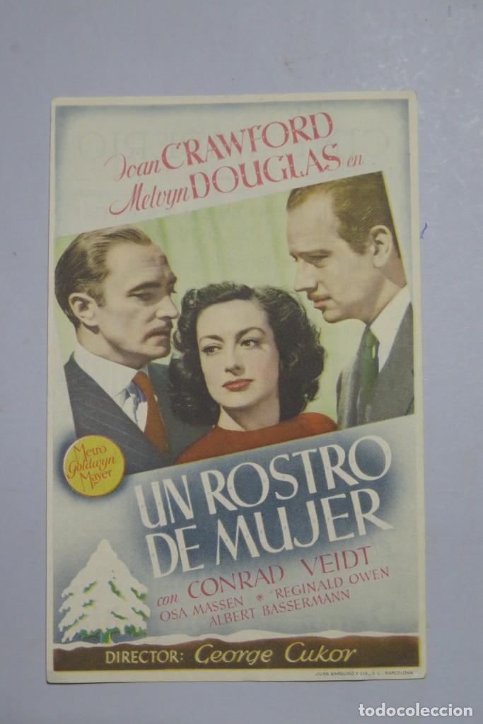 Cine: PROGRAMA DE CINE. UN ROSTRO DE MUJER - Foto 1