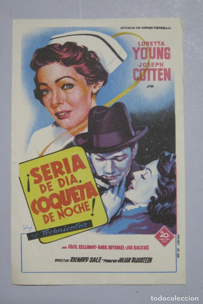 Cine: PROGRAMA DE CINE. SERIA DE DIA, COQUETA DE NOCHE - Foto 1