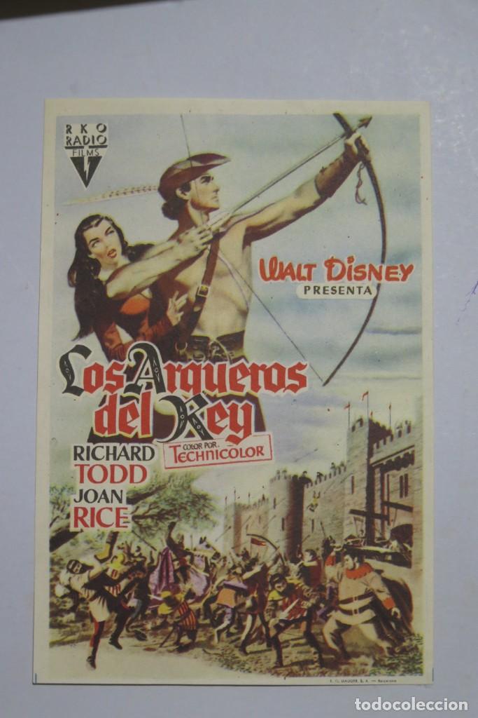 Cine: PROGRAMA DE CINE. LOS ARQUEROS DEL REY - Foto 1