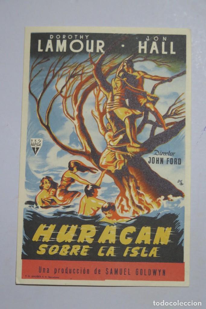 Cine: PROGRAMA DE CINE. HURAC&Aacute;N SOBRE LA ISLA - Foto 1
