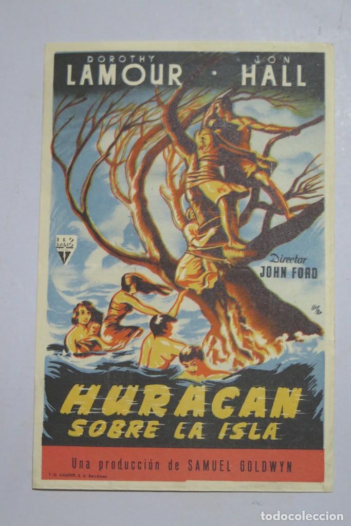Cine: PROGRAMA DE CINE. HURAC&Aacute;N SOBRE LA ISLA - Foto 1