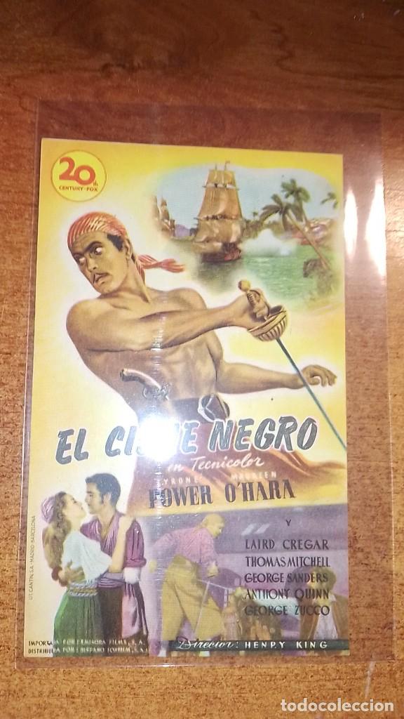 Cine: PROGRAMA O FOLLETO DE MANO DE CINE el cisne negro - Foto 1