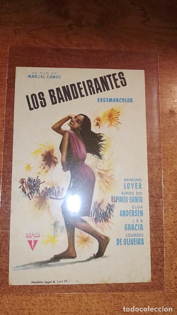 Cine: PROGRAMA O FOLLETO DE MANO DE CINE los bandeirantes - Foto 1