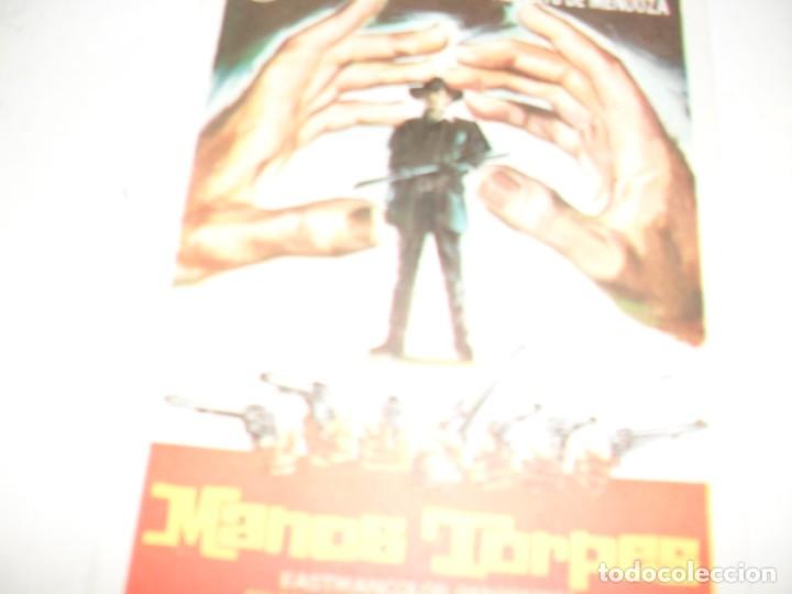 Kino: programa de mano sencillo,sin texto publicitario .titulo: MANOS TORPES.