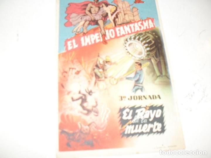 Kino: programa de mano sencillo,sin texto publicitario .titulo: EL IMPERIO FANTASMA:3&ordf;JORNADA..