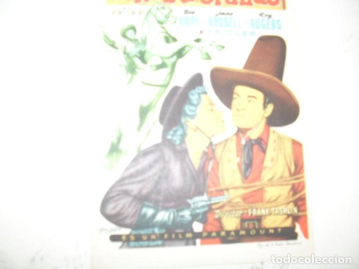 Kino: programa de mano sencillo,sin texto publicitario .titulo: EL HIJO DE ROSTRO PALIDO..