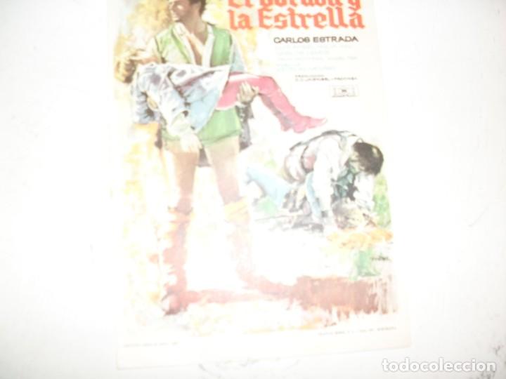 Kino: programa de mano sencillo,sin texto publicitario .titulo: EL BORDON Y LA ESTRELLA.