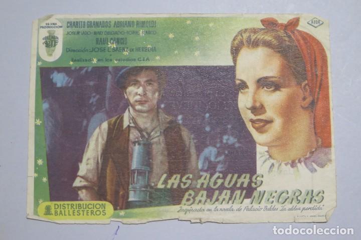 Cine: PROGRAMA DE CINE. LAS AGUAS BAJAN NEGRAS - Foto 1