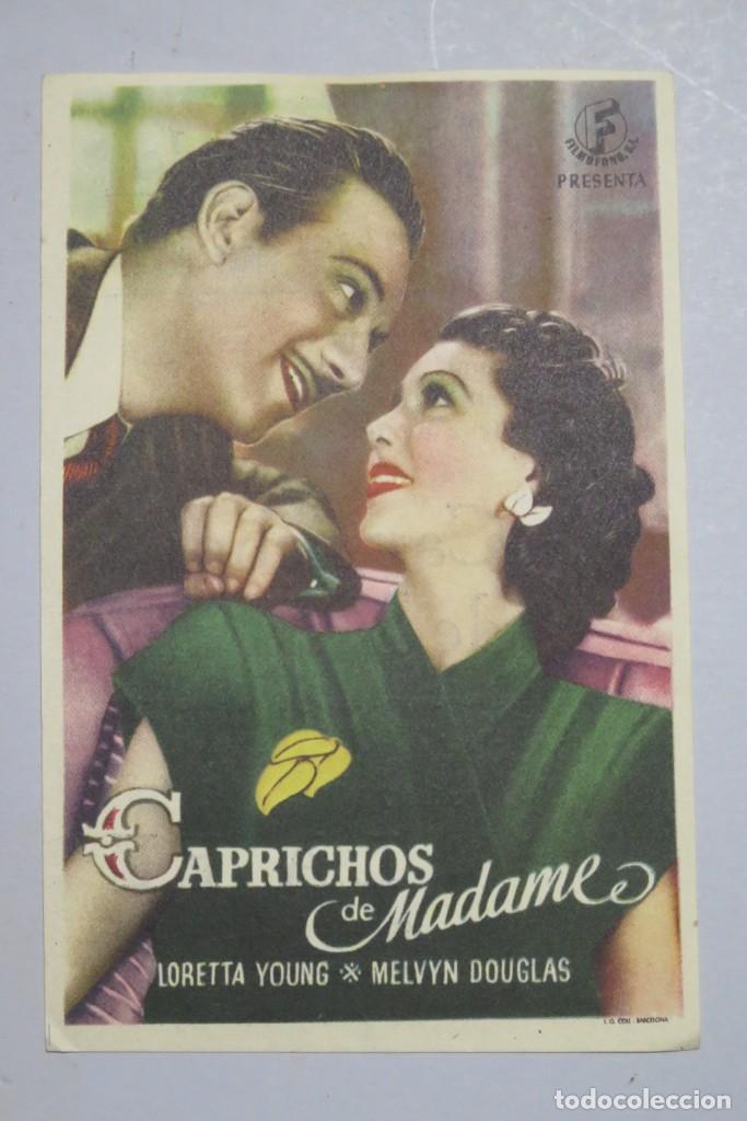 Cine: PROGRAMA DE CINE. CAPRICHOS DE MADAME - Foto 1