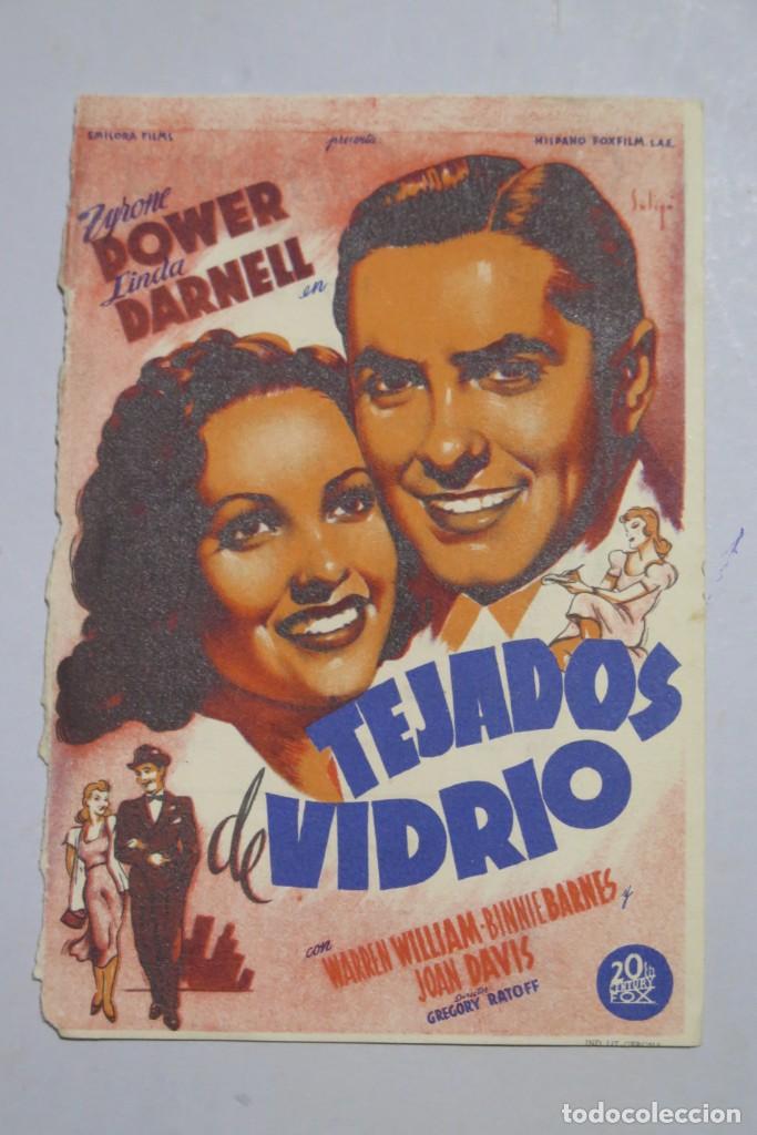 Cine: PROGRAMA DE CINE. TEJADOS DE VIDRIO - Foto 1