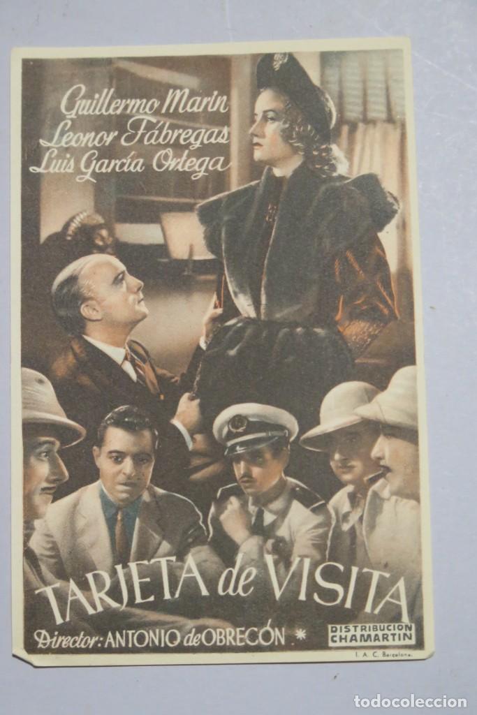 Cine: PROGRAMA DE CINE. TARJETA DE VISITA - Foto 1