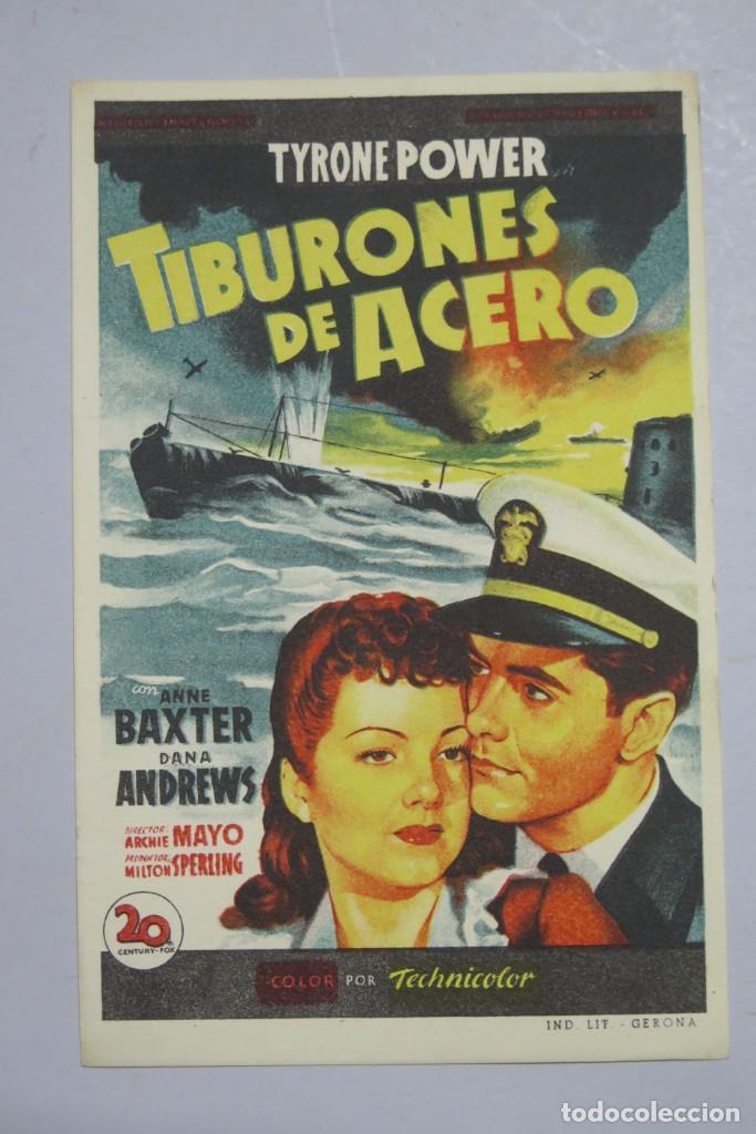 Cine: PROGRAMA DE CINE. TIBURONES DE ACERO - Foto 1