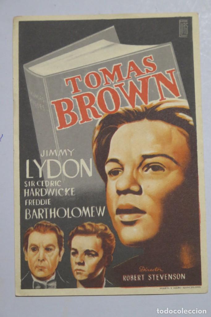 Cine: PROGRAMA DE CINE. TOMAS BROWN - Foto 1