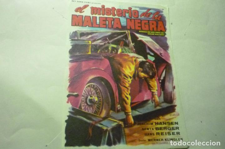 Cine: programa el misterio de la maleta negra.-senta berger