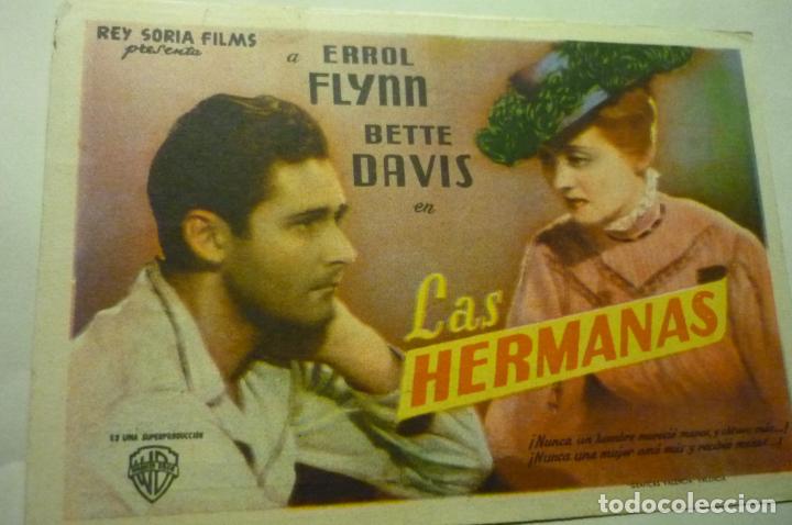 Cine: programa las hermanas bette davis publicidad - Foto 1