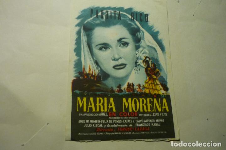 Cine: programa maria morena.-paquita rico - Foto 1
