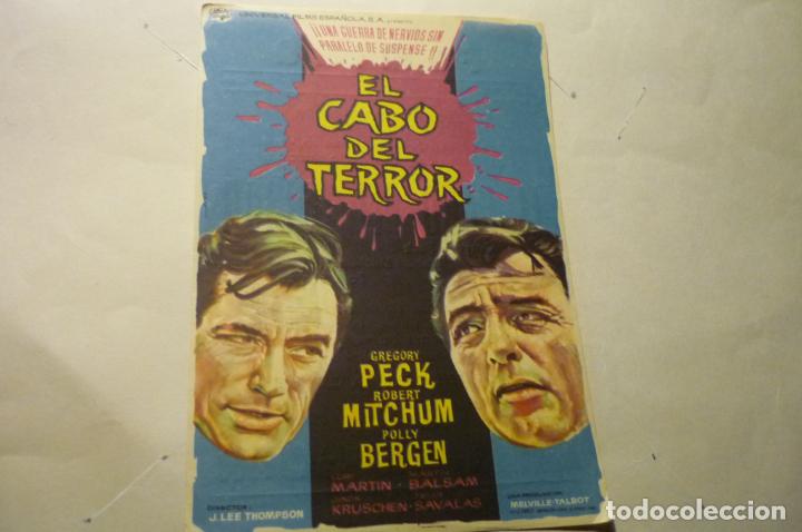 Cine: programa el cabo del terror -gregory peck-publicidad kursaal reus - Foto 1