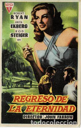 Cine: PROGRAMA DE CINE: REGRESO DE LA ETERNIDAD PC-5623 - Foto 1