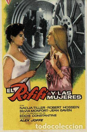 Cine: PROGRAMA DE CINE: EL RIFIFI Y LAS MUJERES PC-5625 - Foto 1