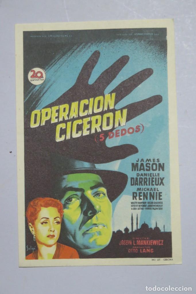 Cine: PROGRAMA DE CINE. OPERACION CICERON - Foto 1