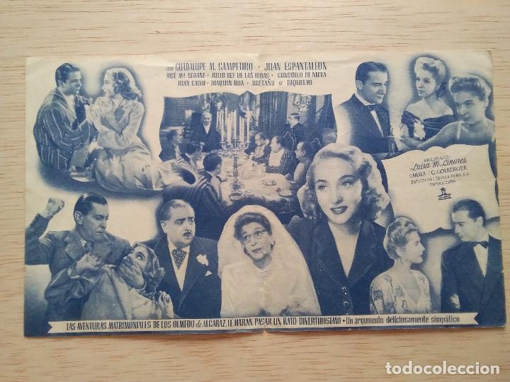 Cine: PROGRAMA DE CINE FOLLETO TUVO LA CULPA ADAN - Foto 2